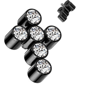 Titanium top cross zirconias Internally Threaded
