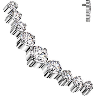 Titanium Top top 9 zirconias Internally Threaded