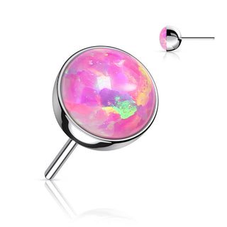 Titanio Superiore a sfera in opale Push-In