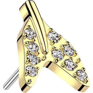 Titanium Top top tale end zirconia Push-In