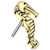 Titanium Top top seahorse Push-In