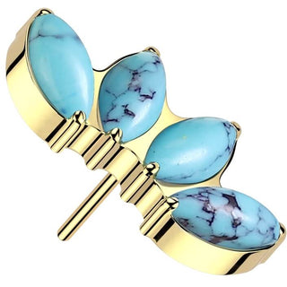 Titanium Top top marquise cut opal Push-In