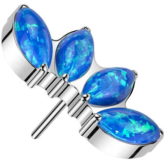 Titanium Top top marquise cut opal Push-In