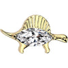 Titanium Top dinosaur zirconia Push-In