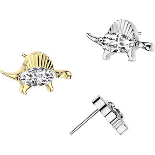 Titanium Top dinosaur zirconia Push-In