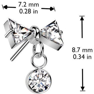 Titanium top bow zirconia Push-In