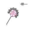Titanium Top top zirconia or opal with beaded balls Push-In