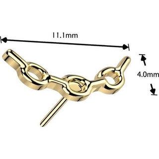 Titanium Top top chain Push-In