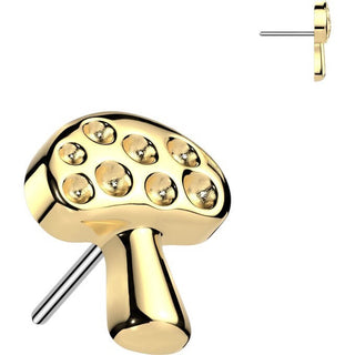 Titanium Top top mushroom Push-In