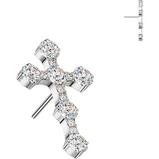 Titanium Top top cross zirconia Push-In