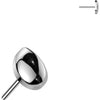 Titanium Top top teardrop Push-In