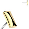 Titanium Top top rectangle Push-In