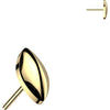 Titanium Top top marquise Push-In