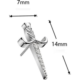 Titanium Top top dagger zirconia Push-In