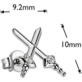 Titanium Top top dagger zirconia Push-In