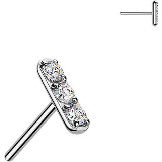 Titanium Top top bar zirconia Push-In