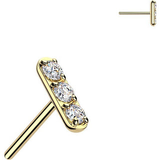 Titanium Top top bar zirconia Push-In
