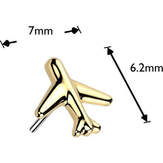 Titanium Top top airplane Push-In