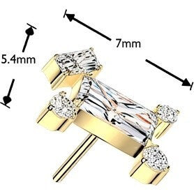 Titanium Top top dog zirconia Push-In