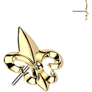 Titanium Top top fleur de lis Push-In