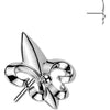 Titanium Top top fleur de lis Push-In