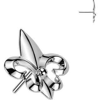 Titanium Top top fleur de lis Push-In