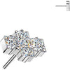 Titanium Top top squares zirconia Push-In