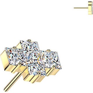 Titanium Top top squares zirconia Push-In