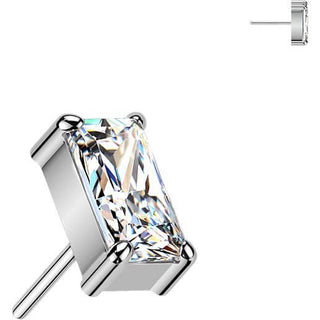 Titanium Top top rectangle zirconia Push-In