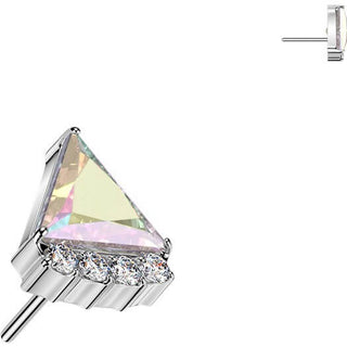 Titanium Top top triangle zirconia Push-In