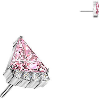 Titanium Top top triangle zirconia Push-In