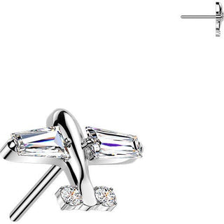 Titanium Top top zirconia airplane Push-In