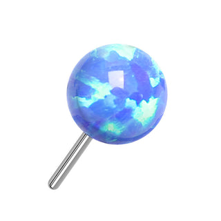 Titanio Superiore sfera opale Push-In