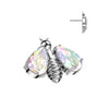 Titanium Top top bee with zirconia wings Push-In