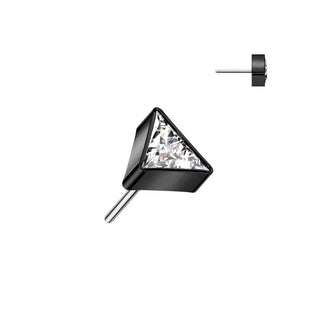 Titanium Top top triangle zirconia Push-In