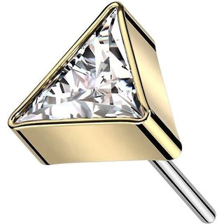 Titanium Top top triangle zirconia Push-In