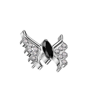 Top Top Butterfly Zirconia Push-In