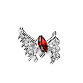 Top Top Butterfly Zirconia Push-In