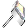 Titanium Top top diamond shaped opal zirconia Push-In