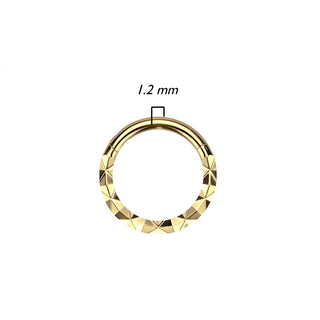 Ring Facet Cut Clicker