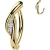 Belly Button Piercing zirconias Clicker