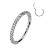 Titanium Ring Zirconia Clicker
