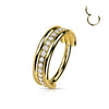 Titanium Ring Zirconia Clicker