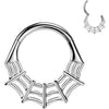 Titanium Ring spiderweb Segment