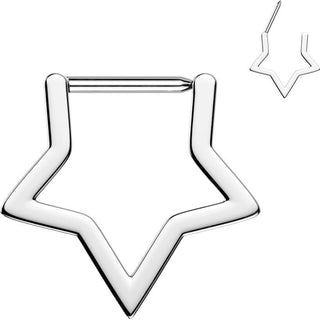Titanium Ring star Segment