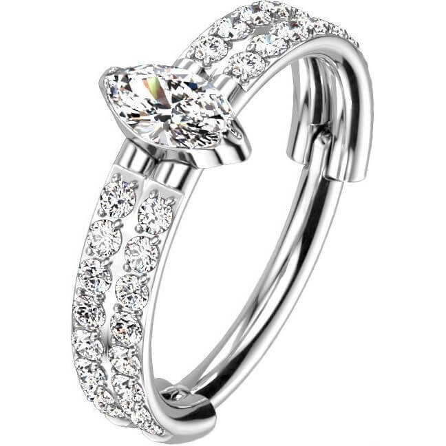 Argento 925 ANELLINO Naso Orecchini Cerchio Naso Anello Piercing Naso Labbro Orecchio 12 MM - Foto 3