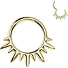 Titanium Ring spikes Clicker