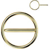 Titanium Nipple Piercing swinging Clicker