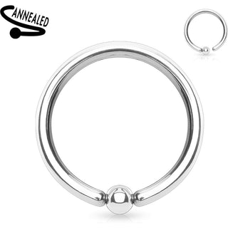 Ring Ball Silver Bendable