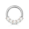 Ring 5 Illuminating synthetic Stone Bendable